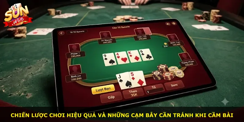 Chiến lược chơi hiệu quả và những cạm bẫy cần tránh khi cầm bài