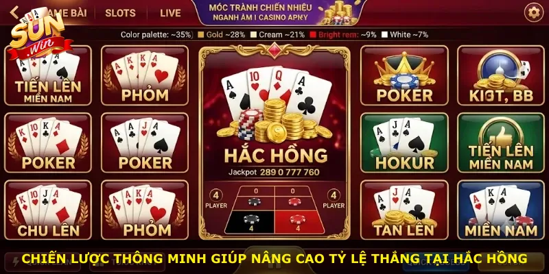 Chiến lược thông minh giúp nâng cao tỷ lệ thắng tại Hắc Hồng