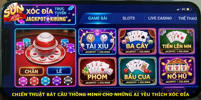 Chiến thuật bắt cầu thông minh cho những ai yêu thích xóc đĩa