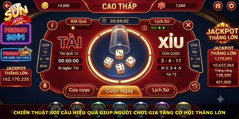Chiến thuật soi cầu hiệu quả giúp người chơi gia tăng cơ hội thắng lớn