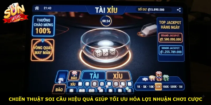 Chiến thuật soi cầu hiệu quả giúp tối ưu hóa lợi nhuận chơi cược