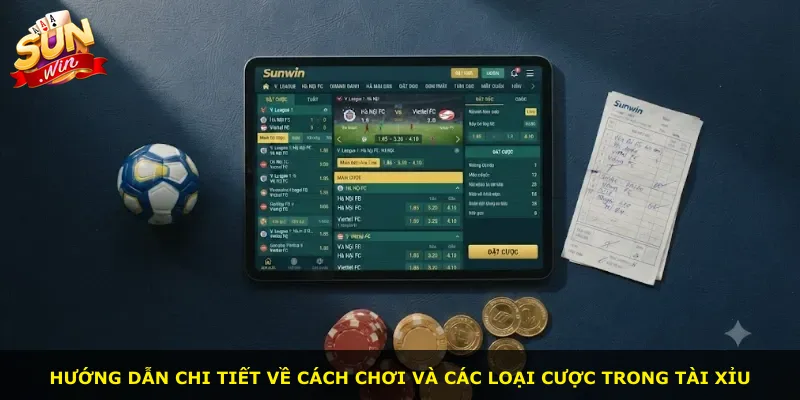 Hướng dẫn chi tiết về cách chơi và các loại cược trong Tài Xỉu