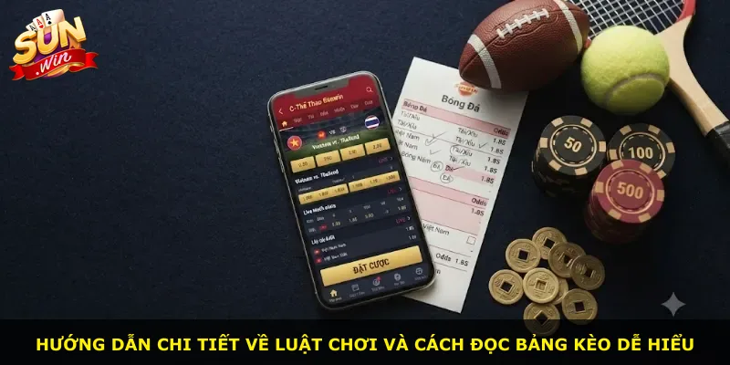Hướng dẫn chi tiết về luật chơi và cách đọc bảng kèo dễ hiểu