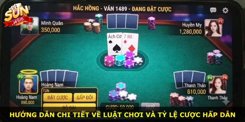 Hướng dẫn chi tiết về luật chơi và tỷ lệ cược hấp dẫn