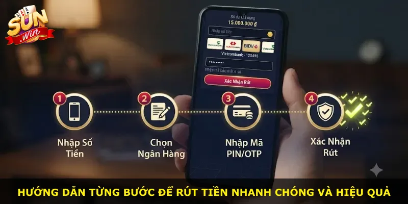 Hướng dẫn từng bước để rút tiền nhanh chóng và hiệu quả