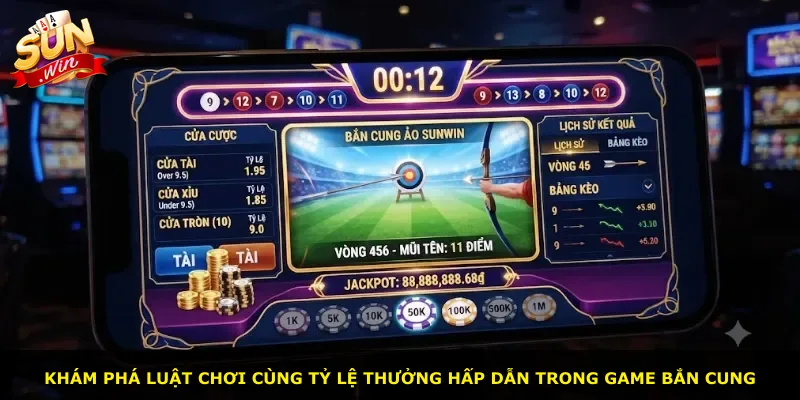Khám phá luật chơi cùng tỷ lệ thưởng hấp dẫn trong game bắn cung