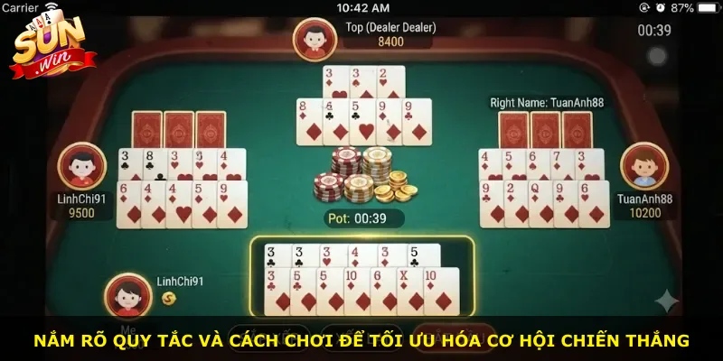 Nắm rõ quy tắc và cách chơi để tối ưu hóa cơ hội chiến thắng