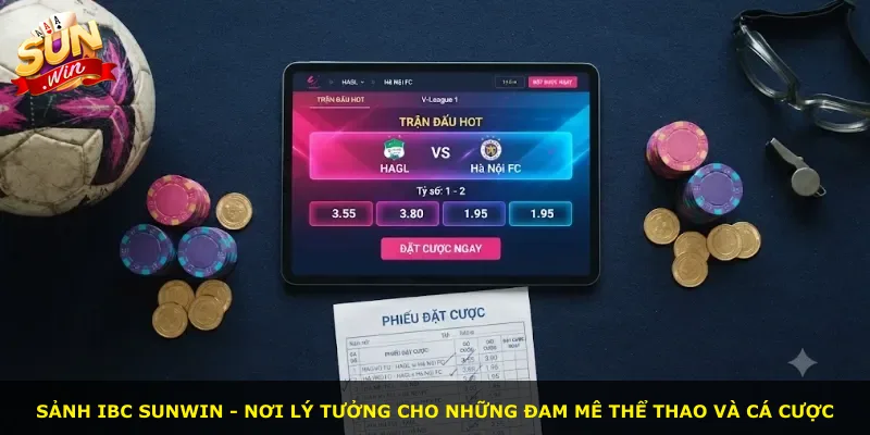 Sảnh IBC Sunwin - nơi lý tưởng cho những đam mê thể thao và cá cược