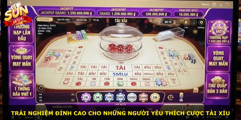 Trải nghiệm đỉnh cao cho những người yêu thích cược Tài Xỉu